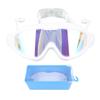 Swim Goggles Wide View Waterproof Anti Fog Swimming Goggles Dazzling Glasses Swim Glasses with Earplugs for Swimming