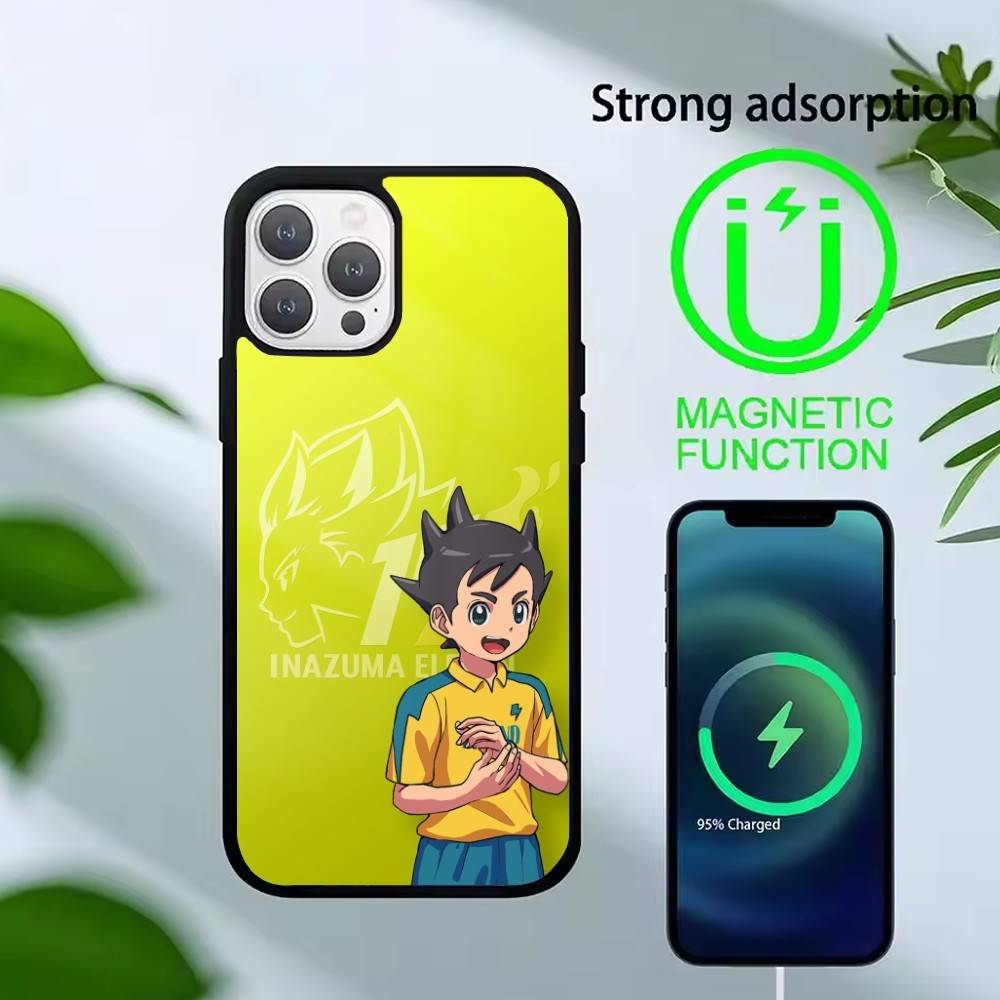 Cool Football InazumaS Eleven 11 Phone Case For iPhone17,16,15,14,13 Plus,Pro Max Magnetic For Magsafe Wireless Charging
