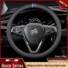 Buick Steering Wheel Cover - Genuine Leather for Excelle, Envision, Regal, LaCrosse, Encore, GL68