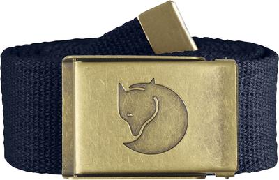 Ремень для активного отдыха Canvas Brass Belt 4 см 77297 Dark Navy F [Fjällräven] Мужской