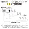 Takasho Garden Light Hikari Innovation Tree Light Additional Light 1pc Black Outdoor Indirect Lighting Waterproof Bright Light Professional Grade
