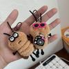Новый Мини Мультяшный Плюшевый Милый Животный Таракан Пара Аксессуары для Рюкзака Брелок Кукла Подарок Девушке на День Рождения
