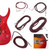 Guitar Cable Instrument Cable Guitar Cord Guitar Cable Guitar Cable Cord for Guitar Keyboard 1/4Inch Cable Right Angles