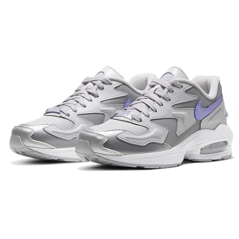 Nike Женские кроссовки Air Max 2 Light SE Vast Grey Purple Agate CJ7981-001
