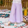 [lilipuri] Летние широкие брюки фиолетового цвета 