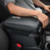 Car Armrest Box Mat Storage Bag Auto Seat Center Elbow Support Pad Car Tissue Holder Arm Rest Protector Interior Parts