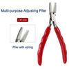 Jewelry Making Jewelry Pliers Durable Flat Nylon Jaw Pliers Nose Pad Repair Tool  Glasses