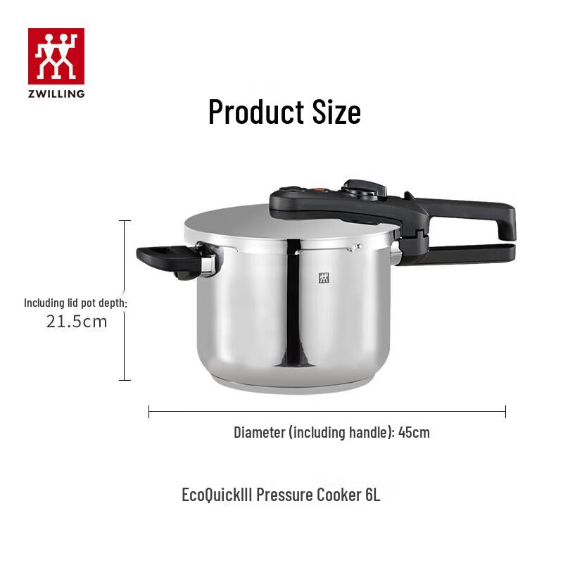 Zwilling Скороварка EcoQuick II 6 л