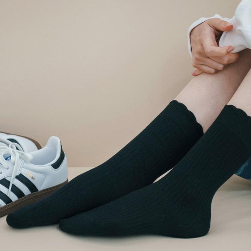 meminn flow silky lip socks 4colors