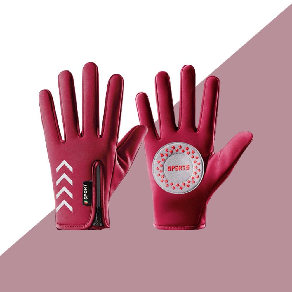 Waterproof Sports Gloves Warm Running Gloves Windproof Cycling Gloves for 4-13Y Boys and Girls