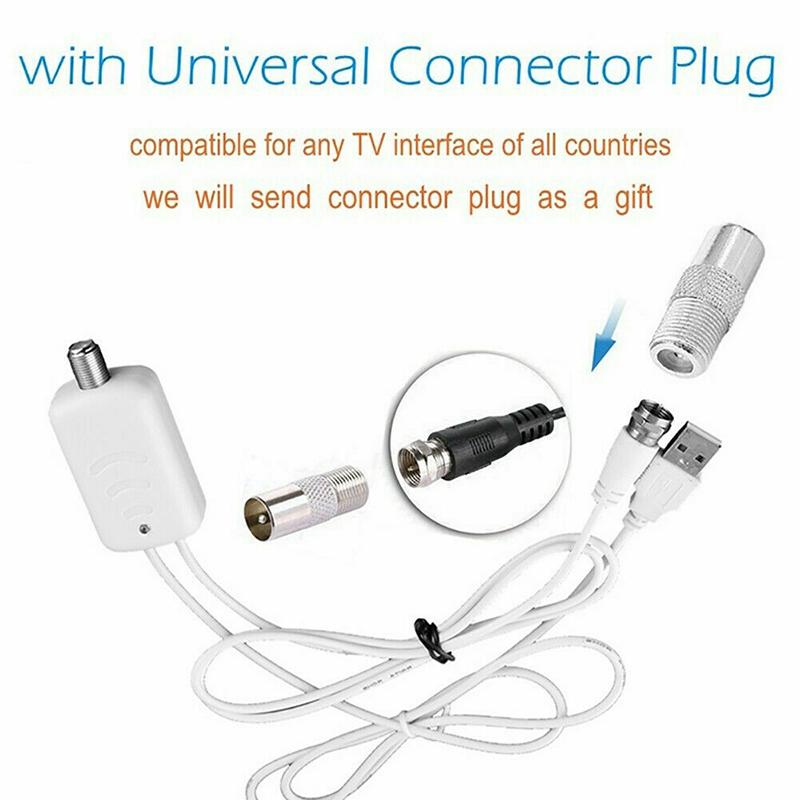 5000-мильная антенна HdTV, 4K Hd, внутренняя цифровая телевизионная антенна, усилитель сигнала