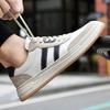 Европейская станция мужская обувь весенний тренд белая обувь повседневная обувь низкие кеды британский стиль обувь для скейтборда мужская трендовая обувь