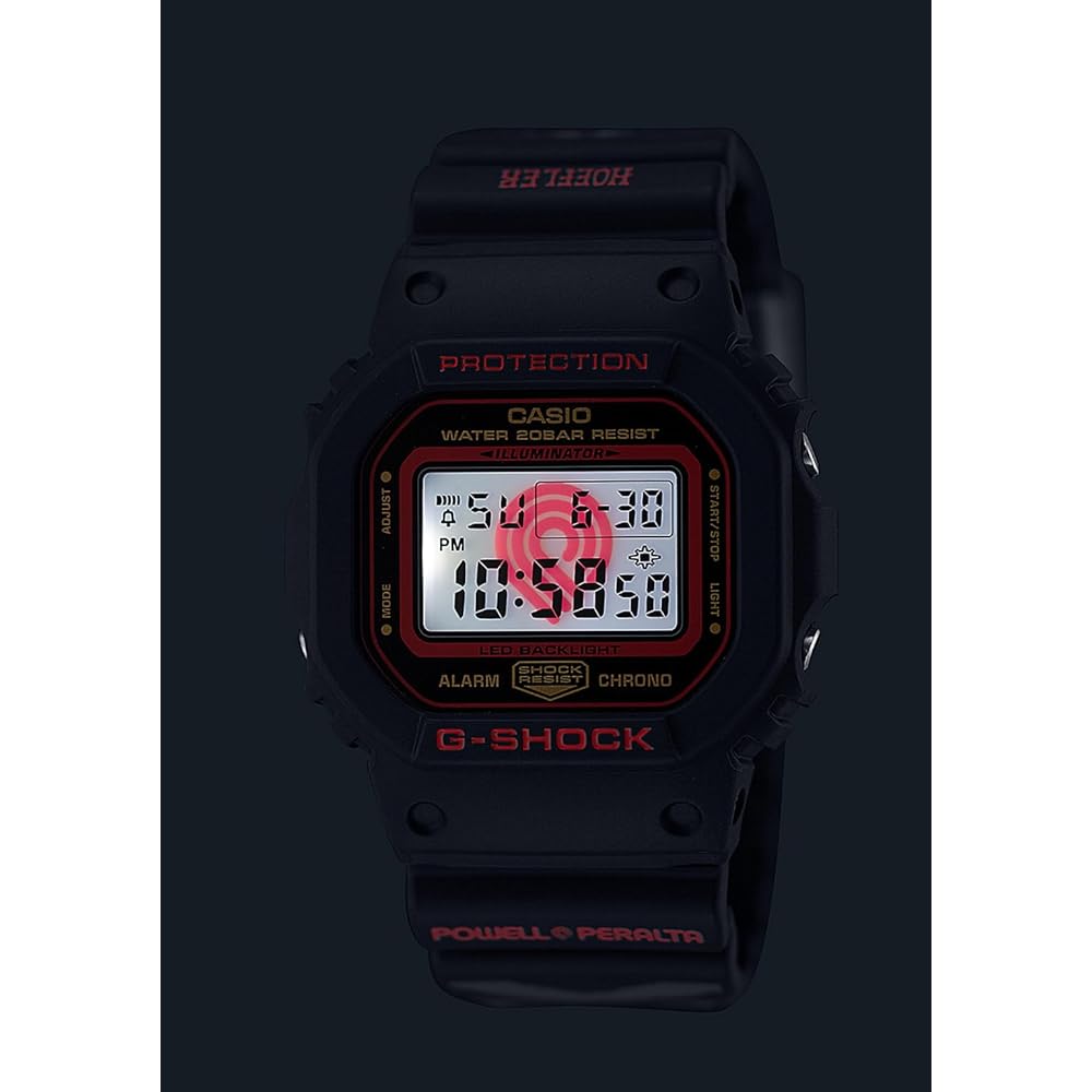 [Casio] Часы G-Shock 【Официальный продукт для внутреннего рынка】 G-SHOCK × Kelvin Hoefler × Powell Peralta Тройная коллаборационная модель DW-5600KH-1JR Мужские Черные