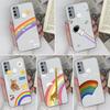 Прозрачный чехол для Vivo Y78 Y55 Y67 Y73 Y75 Y50 Y91 Y91C Z6 Красивый радужный узор Ультратонкий Мягкий силиконовый Противоударный Защитный чехол для Vivo Чехлы