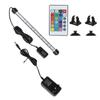 28cm 48cm Waterproof Aquarium Submersible Lamp EU Plug Decorative Lighting Fish Tank Light Bar Remote Control 5050 RGB LED
