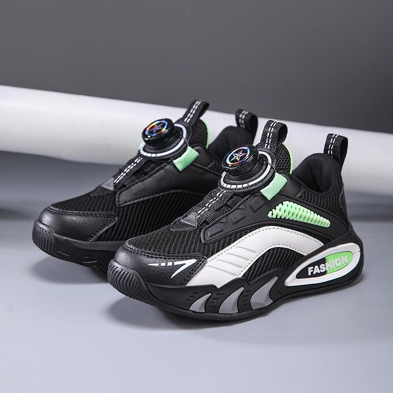 2026 new mesh breathable sports shoes children's casual lightweight non-slip girls running shoes