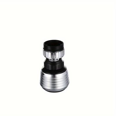 1 шт. Кухонный смеситель из нержавеющей стали с защитой от брызг, вращающаяся распылительная головка - подходит для раковин и мытья овощей, включает монтажное оборудование, современный