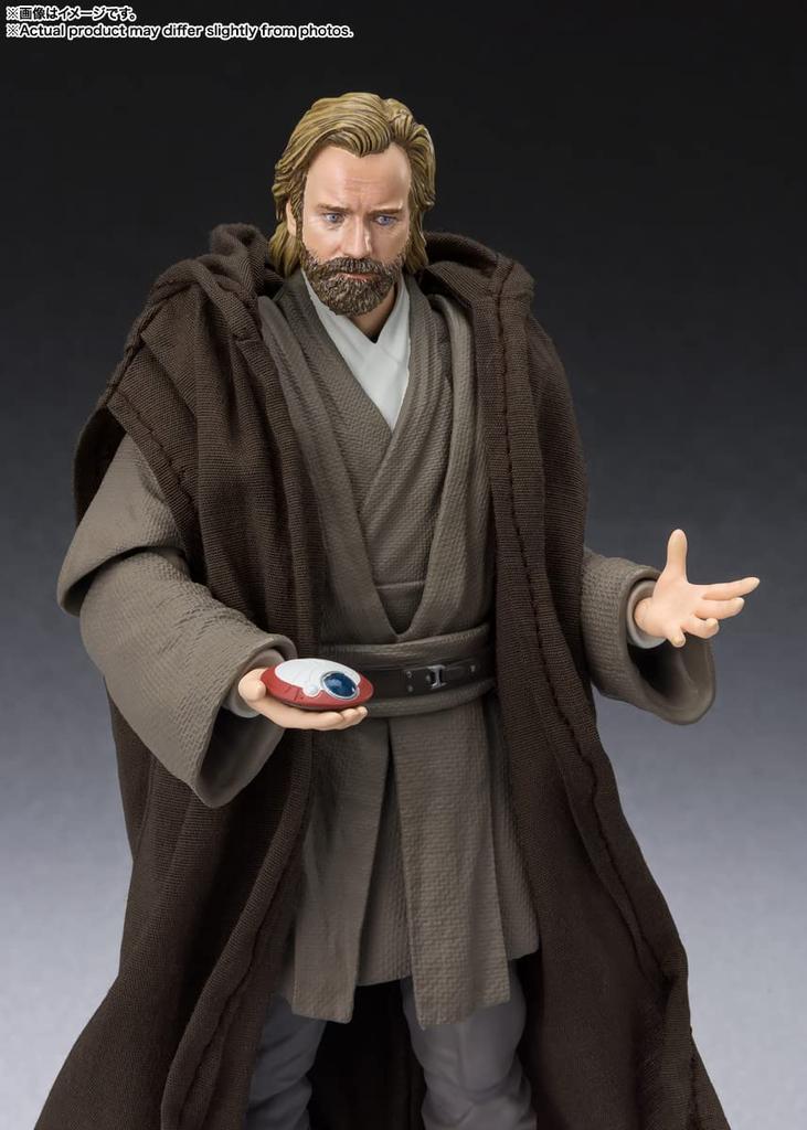 TAMASHII NATIONS Kenobi 150 мм окрашенная подвижная фигурка SHFiguarts Obi-Wan (ЗВЕЗДНЫЕ ВОЙНЫ Оби-Ван Кеноби) приблизительно. ПВХ, АБС, ткань