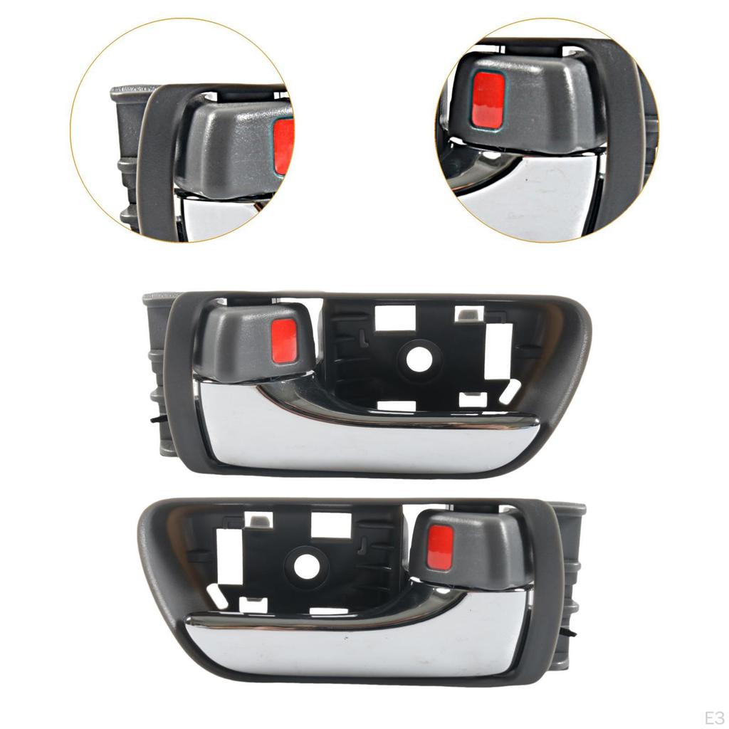 2 Pieces Interior Door Handles 69206-ae010 69205-ae010 Easy To Use Accessories High Performance Left