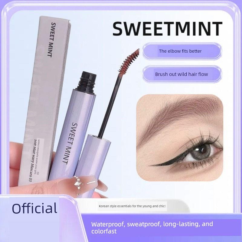 Sweetmint Eyebrow Cream Women's Light Pink Brown Waterproof Sweat-Proof Long Lasting Fadeless Wild Eyebrows Hair-Styling Eyebrow Pencil