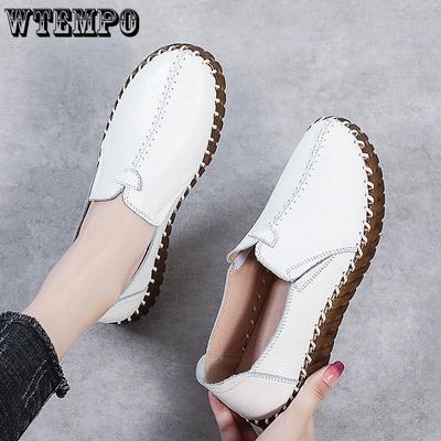 Женская обувь на плоской подошве из натуральной кожи. Женская обувь без шнуровки. Женская обувь. Мокасины. Лоферы.