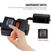 Мотоциклетный электромобиль USB зарядка мобильного телефона водонепроницаемый переключатель интегрированный руль зеркало заднего вида, 9-32 В