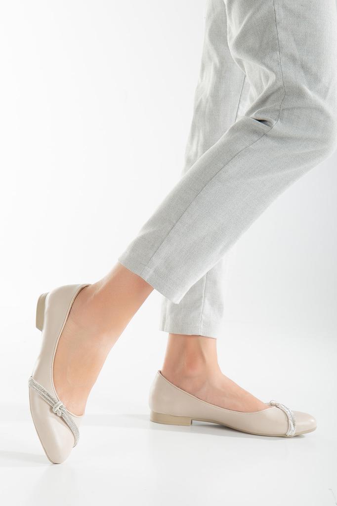 Женские туфли на плоской подошве Stone Ballerina