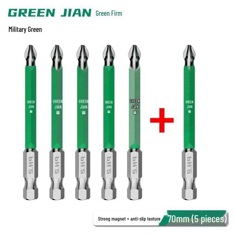 Набор магнитных электрических отверток высокой прочности с ударными удлиненными битами