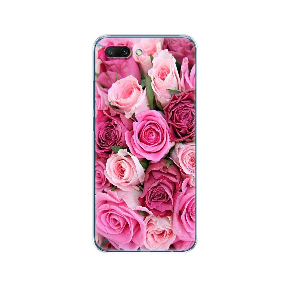 Мягкий силиконовый чехол из ТПУ для huawei Honor 10, задняя крышка, чехол для телефона Honor10, чехол Etui, полная защитная картина на 360°