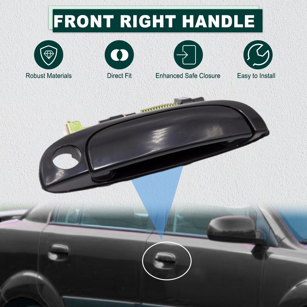 Наружная ручка двери передняя задняя левая правая для Kia Rio4 Rio5 2006 2007 2008 2009 2010 2011 82650-1G000 82660-1G000
