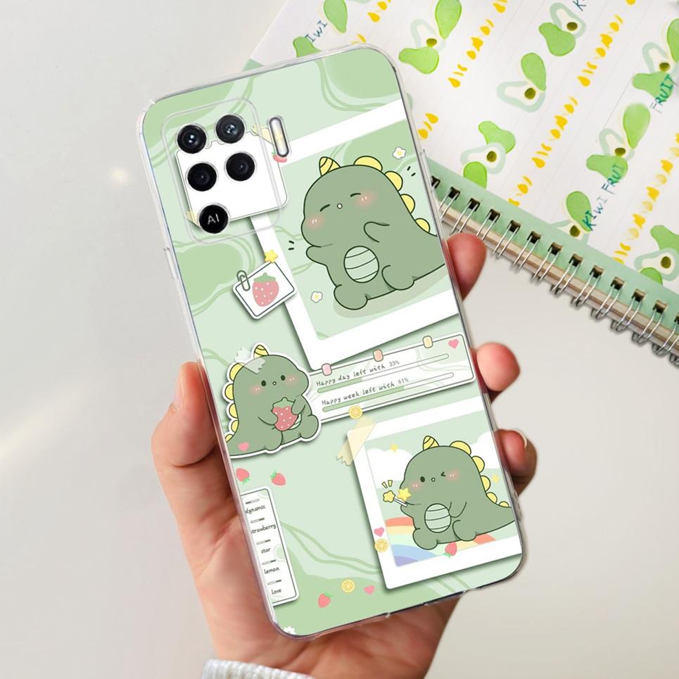 Мультяшный Крутой Стиль Чехол Capa Для Reno5 Lite 5 F Прозрачный Чехол С Рисунком Мягкий Тонкий Силиконовый Funda Для Oppo Reno 5Lite 5F