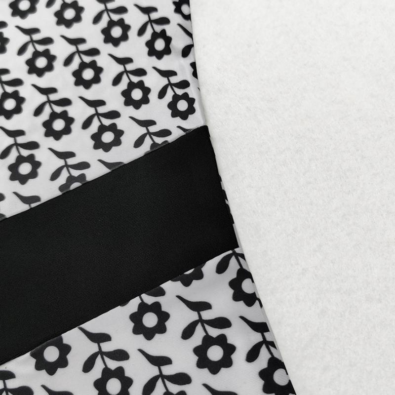 Женский мусульманский купальный костюм с кепкой и принтом Купальник Пляжная одежда Купальники 3 шт. Всего тела с длинными рукавами Исламская одежда Буркини Цельный купальник