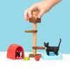 Schleich Farm World Cat Play Area Figure 42501