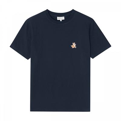 MaiSon KitSune Mm00125kj0008 P476 Быстрая Лиса Нашивка Мужская S Короткий Рукав Футболка