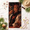 Sukuna Soft Beach Towel Stylish Beach Pool Towel for Summer Seaside Vacation Travel
