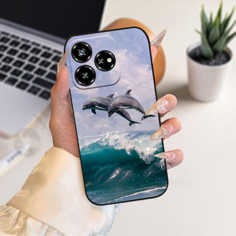 For ZTE Blade V60 4G Case Axon 60 Z2356 Shockproof Silicone TPU Phone Cover For Nubia V60 4G Coque V 60 Soft Protective Fundas