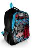 Школьный рюкзак с тремя отделениями Coral High Kids, черный, синий, с рисунком аниме, 23666