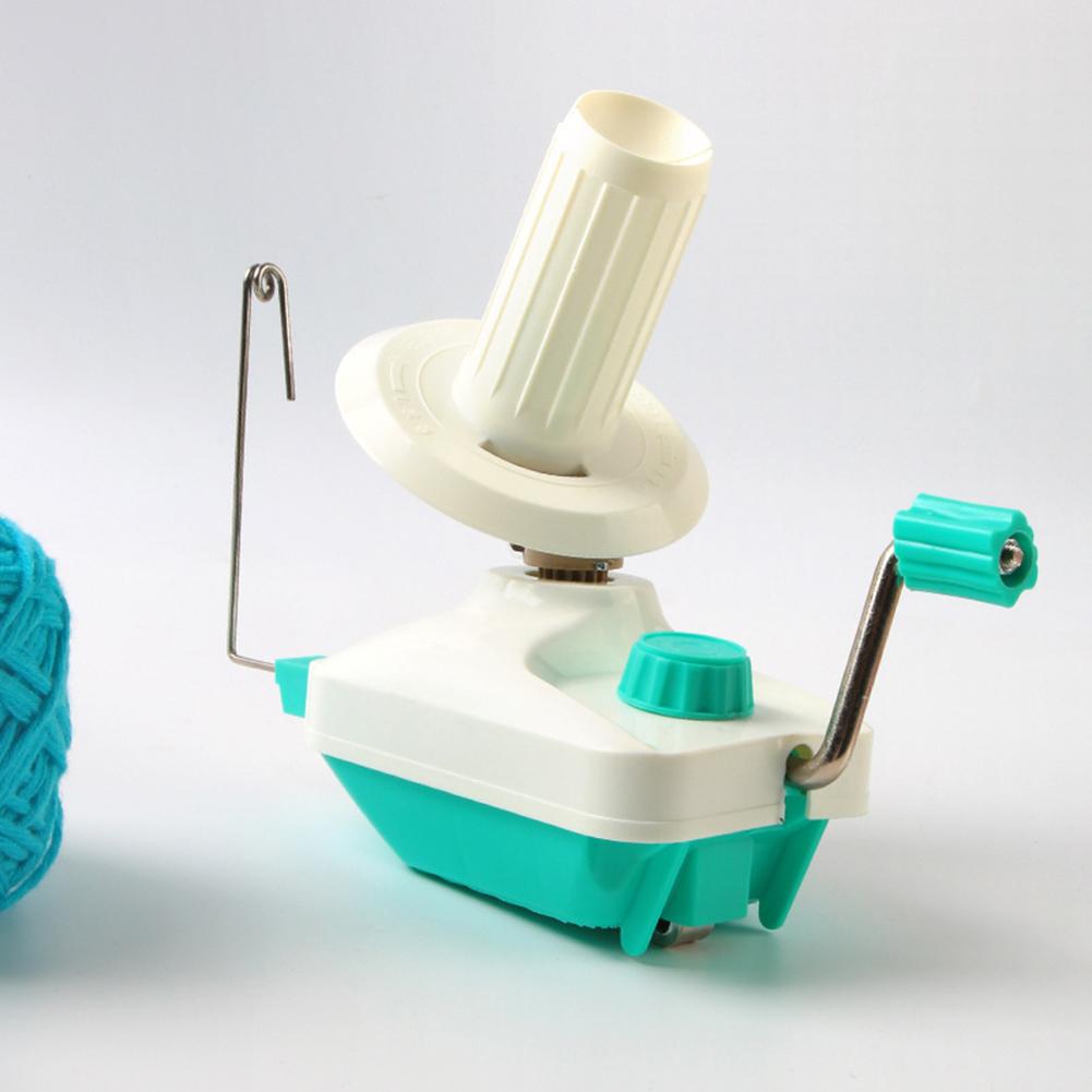 Портативная ручная намоточная машина для хлопчатобумажной пряжи, для изготовления клубков ниток из волокон шерсти, небольшая ручная мотальная машина