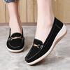 Женские замшевые пенни-лоферы для вождения, мокасины для ходьбы, повседневные туфли-лодочки, удобные туфли-лоферы без застежек для женщин, деловые, офисные, деловые, на плоской подошве