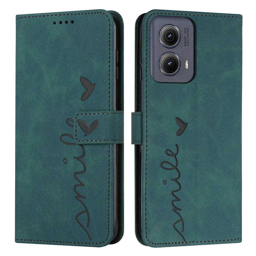 Кожаный чехол-бумажник с откидной крышкой для Moto Edge 50 Fusion Ultra 40 Neo G04 G13 G14 G23 G24 G35 G53 G54 G84 G85 Держатель для карт Подставка Чехол