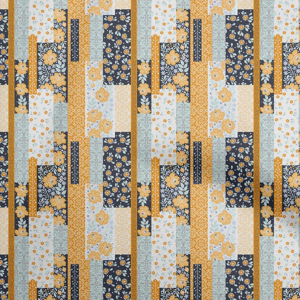 oneOone Cotton Flex Fuschia Pink2 Fabric Floral Sewing Craft Projects Fabric Prints By Yard 40 Inch