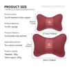 CQT1 Car Headrest Lumbar Support Kit Seat Cushion Neck Pillow Interior For Mercedes Benz AMG A C E S G Class W201 W210 W108 W204 W205