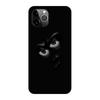 3D смешное лицо iPhone 12 13 Pro Mini Max Tous Les черный бампер 3D футляр для мобильного телефона 13 Pro Max Capa