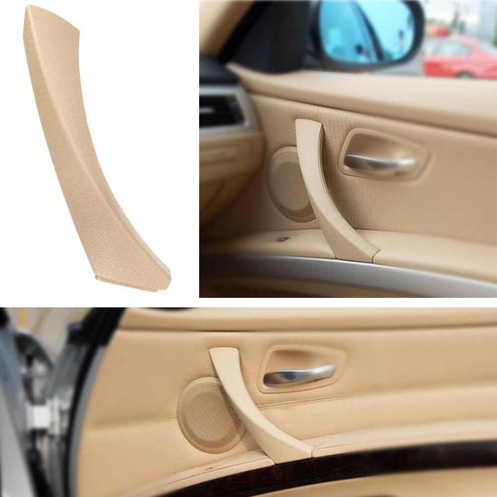 Car Inner Door Panel Handle Cover Replacement Car Interior Door Handle Cover Auto Accessories for BMW Wagon E91 328i 2007-2008