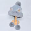 Fluffy Cat Ears Beanie Cartoon Ear Protection Hat Fashion Winter Plush Hat  Children