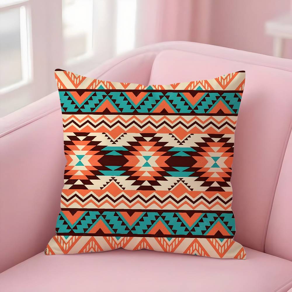 Мода Богемия Живопись Наволочка Плюшевая Ткань Мягкая Двусторонняя Печать Диван Теплая Зима Дом Подарок Наволочка