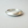 vacactsilver round pointed ring