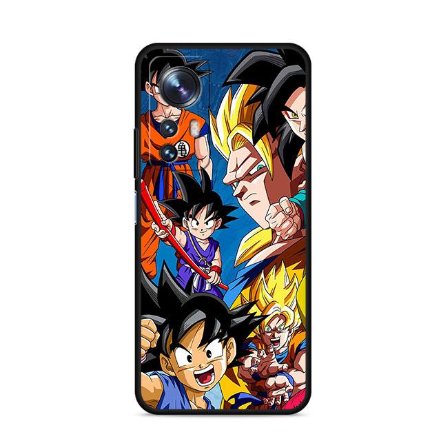 Чехол для телефона Anime Dragon Son для Xiaomi Mi 10 10S 12S 11T 12 Pro 11 Lite 11X 10T 11i 12X G-Gokus Funda Capa TPU Soft Black Cover