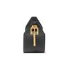 Bally Solid Color Zipper Closure Leather Pillow Bag Crossbody Shoulder Bag Women Bags Black 6303098
