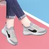 Autumn Casual Women's Shoes Soft-soled Sports Running Shoes Breathable Versatile Flying Woven Shoes Walking Shoes